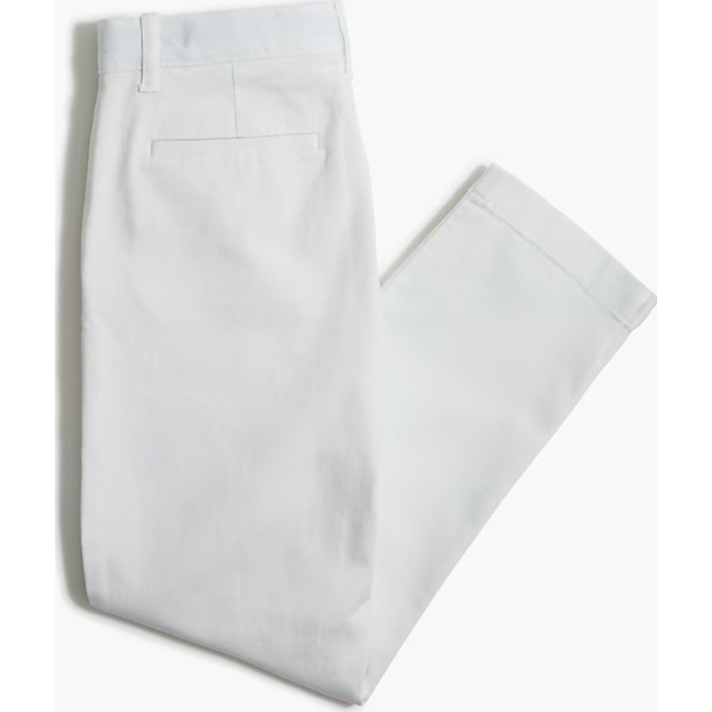 Crewcuts Slim‎ White Chino Pants Size 12 Kids Casual Everyday Wear NWT